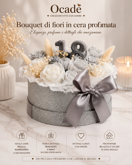 Bouquet di Fiori in Cera Profumata