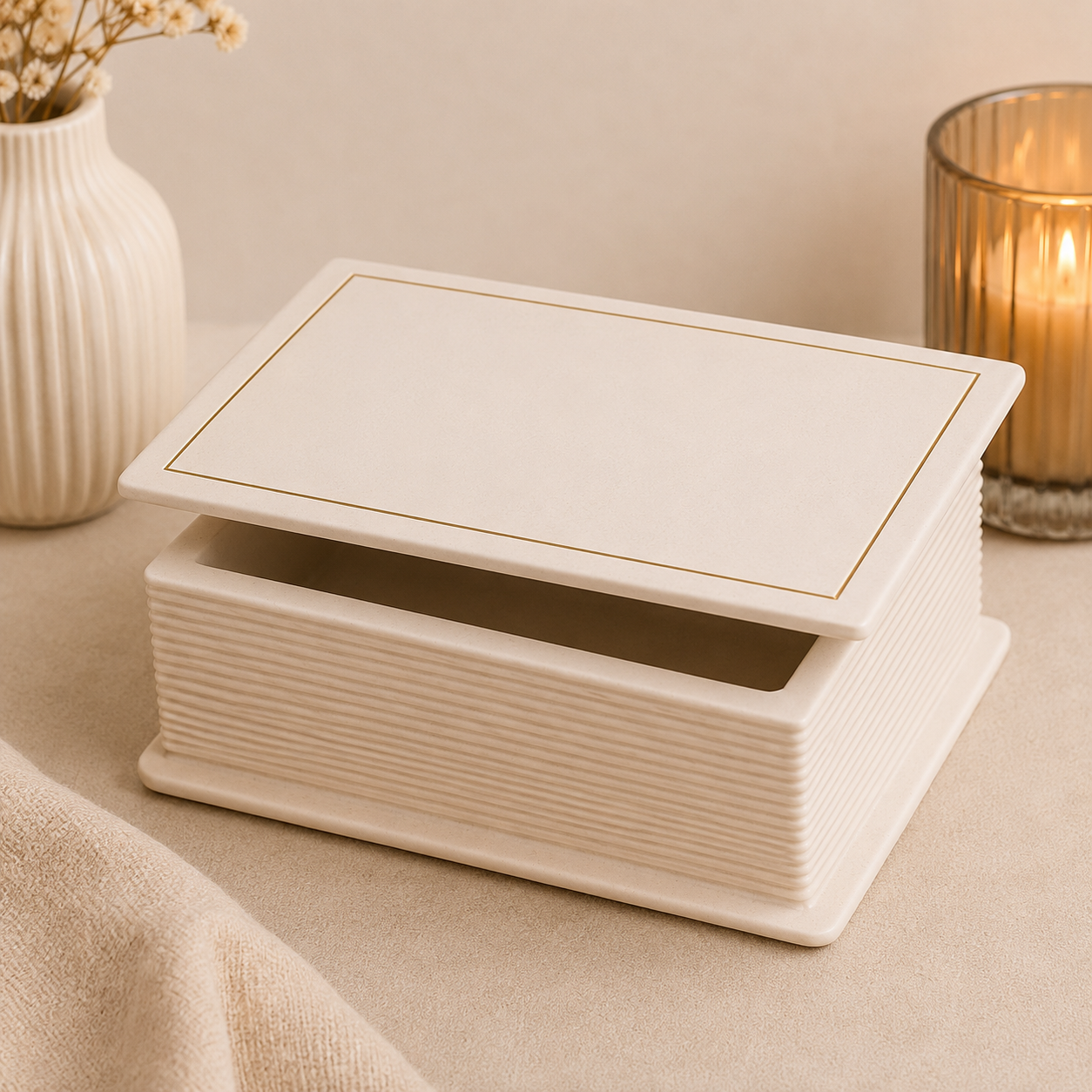 Libro Portaoggetti Decorativo con Coperchio – Scrigno Elegante | Ocadè