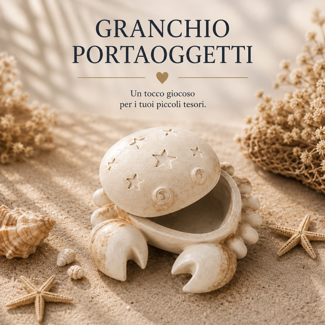 Granchio Portaoggetti Marino
