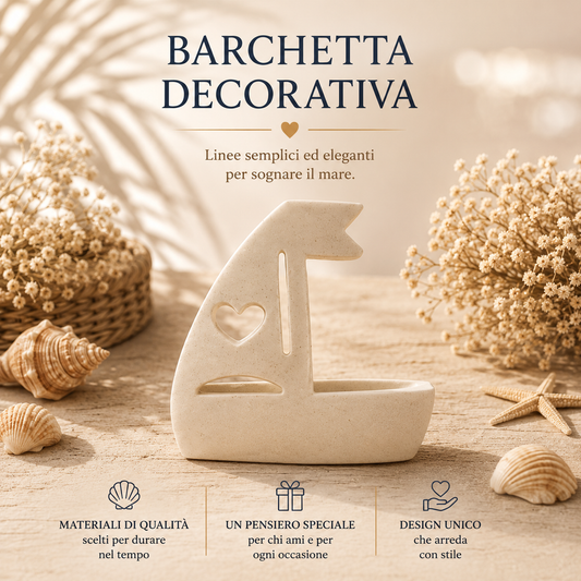 Barchetta Decorativa Marina