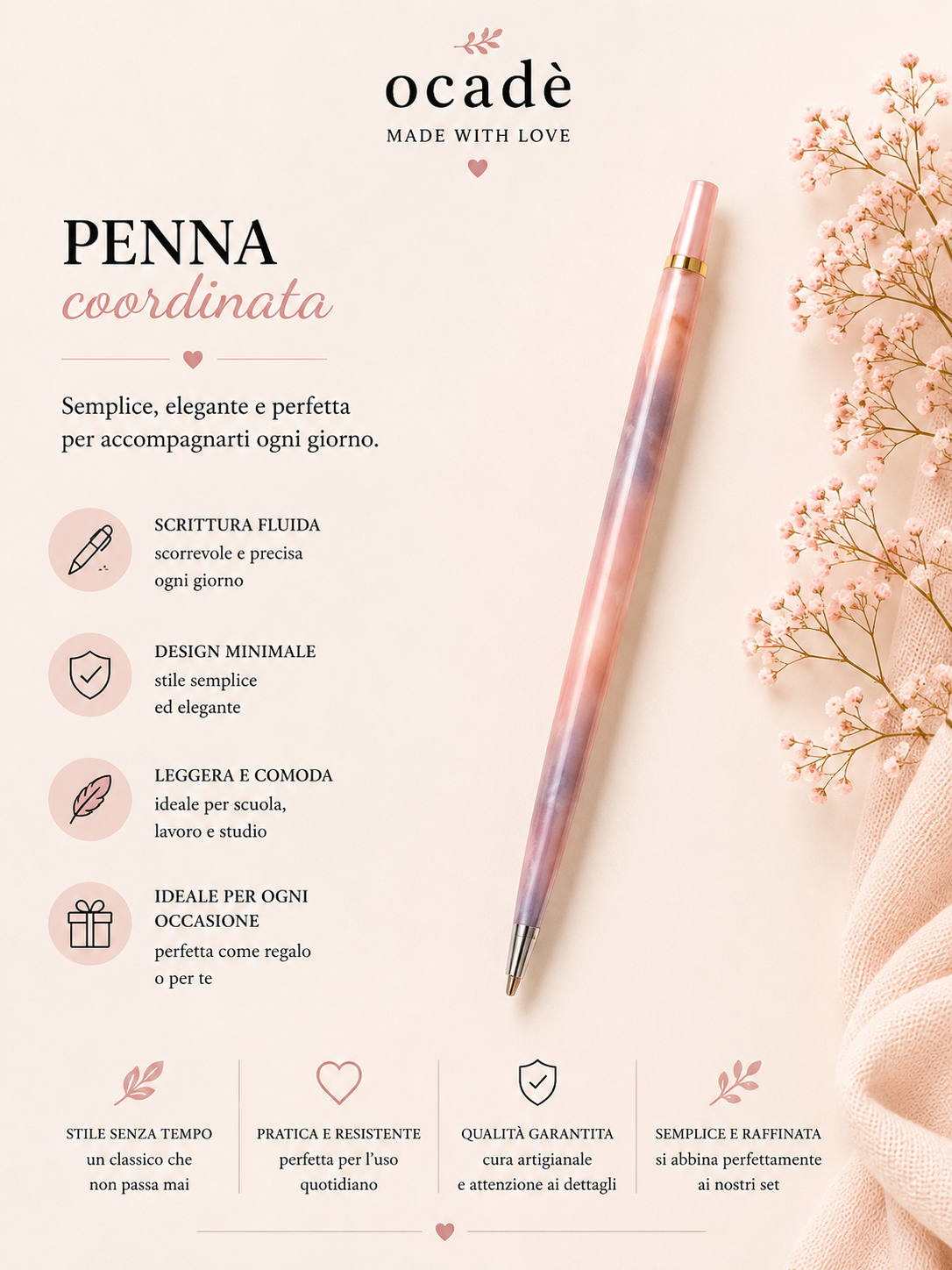 Penna decorativa