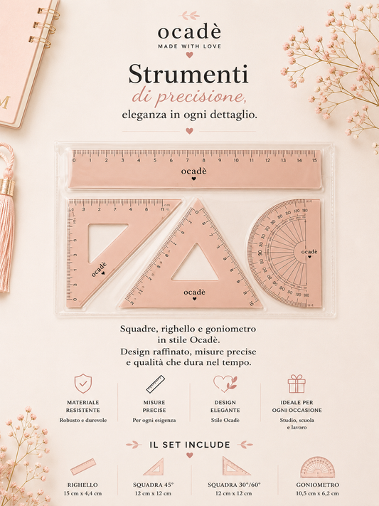 Set Scuola Ocadè – Eleganza e Precisione
